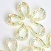 Resin Five-Petal Flower Loose Beads Double Side Flower Charm Pendant DIY Accessories Necklaces Earring Jewelry Making