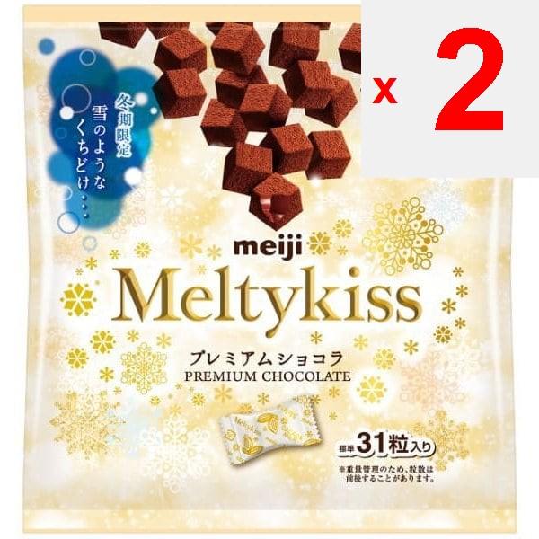 MEIJI Meltykiss Premium Chocolat Bag 124g Chocolate