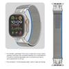 Nylon Band for Apple Watch Ultra 2 49mm Series 9 8 7 45mm Correa Strap for iWatch 6 5 4 Se 3 44mm 42mm Ultra Bracelet