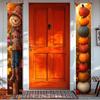 Thankgiving Vertical Door Banners 12x71 Inch Scarecrow Pumpkin Stack Front Door Decor Fall Harvest Hanging Porch Sign Outdoor Seasonal Backdrop Photo