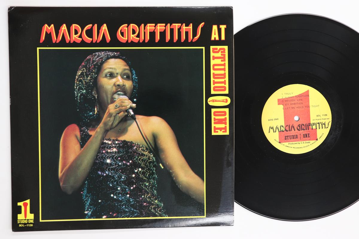LP Record MARCIA GRIFFITHS  At Studio One SOL1126 STUDIO ONE Jamaica Reggae Ska  Dub Used
