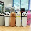 Telescoping Pencil Case Big Capacity Expandable Pen Pouches Soft Silicone Pen Bag Standing Pen Case for Kid Student