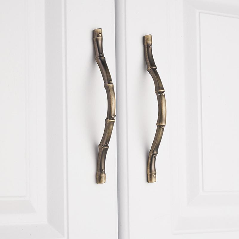1pc New Design Bright Gold Cabinet Door Knobs and Handles Zinc Alloy Wardrobe Drawer Pulls Fashion Furniture Handle Hard