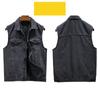 Men's Denim Sleeveless Vest Casual Vintage Large Size Vests