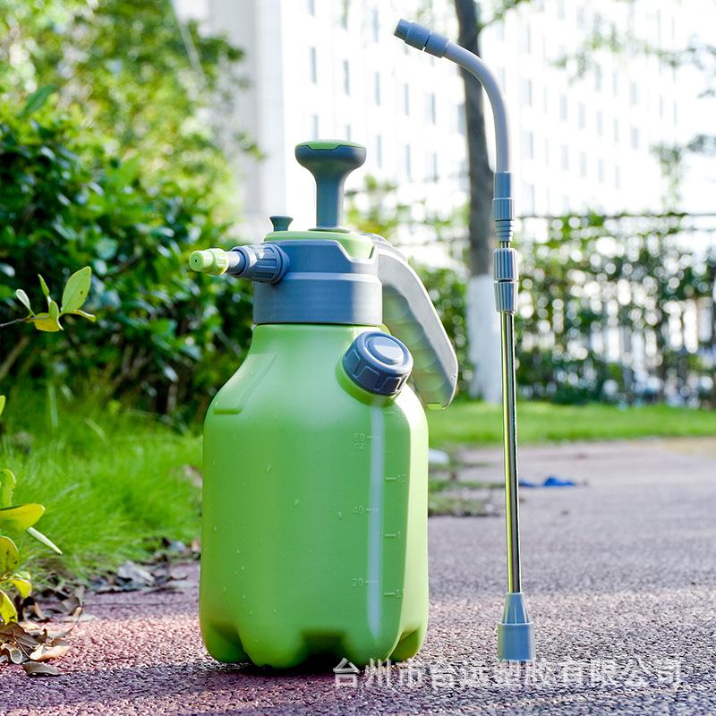 Pressure Watering Can, Flower Watering Household 2L Watering Can, Sprayer, Gardening Tool, Enlarged Watering Kettle, Gardening Flower Watering Artifac