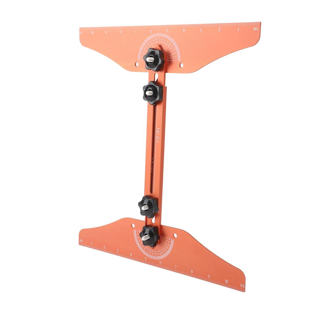Stair Tread Template Tool Stair Treads Gauge Template Tool for Accurately Measuring Angle Length