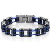 1PC Selected Titanium Steel Handheld Bicycle Chain Men's Elegant Simple Stainless Steel Single Bike Chain Wrist Chain Motorcycle Chain