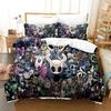 3D Anime Game Hollow Knight Bedding Set Duvet Cover Bed Set Quilt Cover Pillowcase Comforter King Queen Size Boys Adult