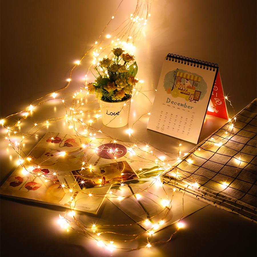 40X2M 800 LED Firefly Bunch Light Outdoor Copper Watering Can Fairy Light Waterfall String Light For Holiday Tree Decor