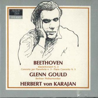 

CD GOULD-KARAJAN - Beethoven 0136323 REPRINT Japan Classical Used