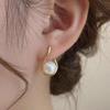 Light Luxury Natural Freshwater Pearl Waterdrop Earrings, Niche 18K Fashionable Versatile High-end INS Style Earrings for Women, 2026