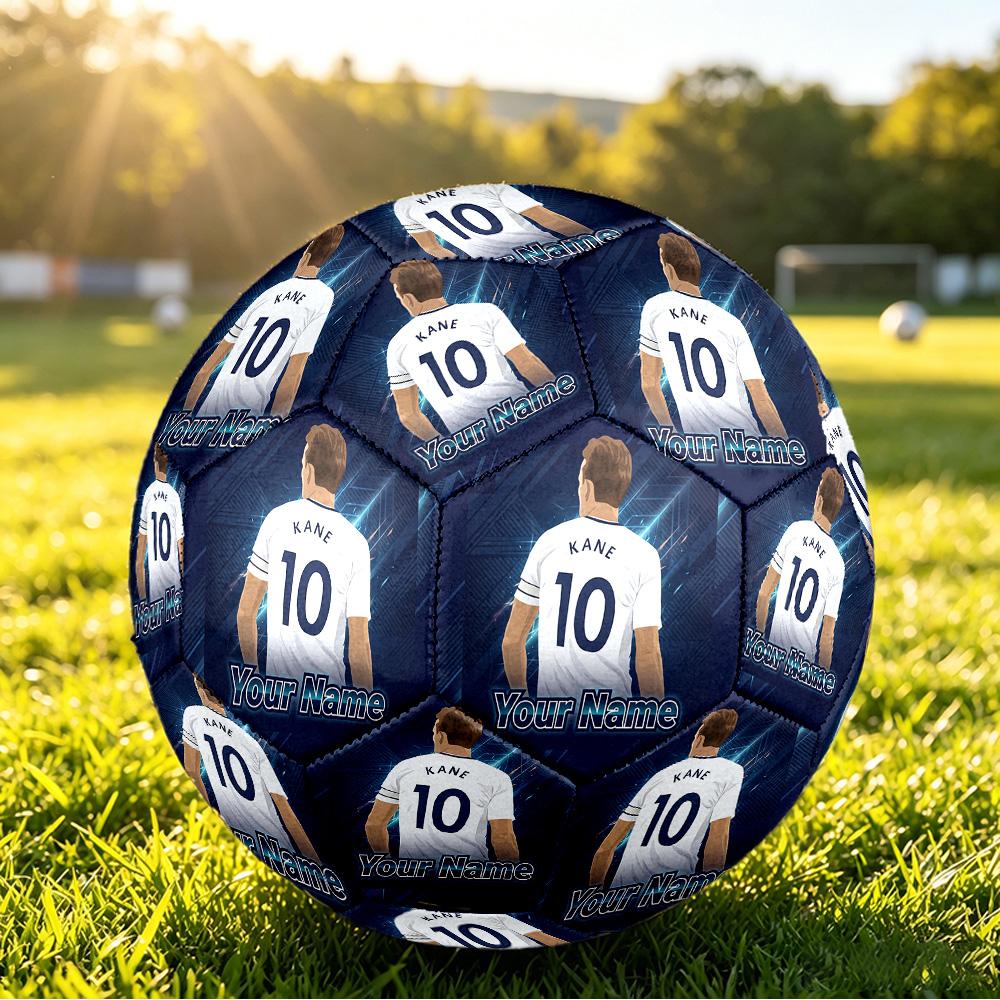 Personalized Size 5 Football Harry Kane Pattern Outdoor Game Sports Ball Gift