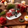 Old Truck Decor Resin Vintage Rustic Ornaments Christmas Farmhouse Decor For Holiday Party Offices Home Room Desk Desktop Farm