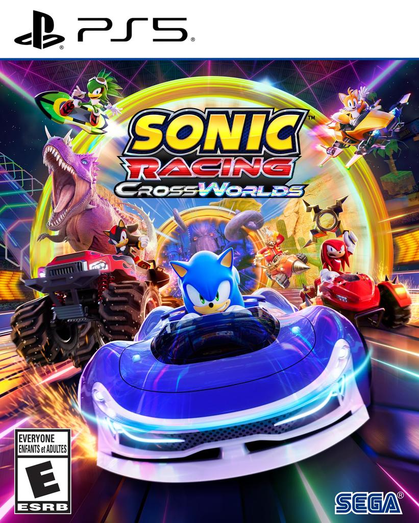 Sonic Crossworlds Launch Edition North PS5 Racing (Import version America) -