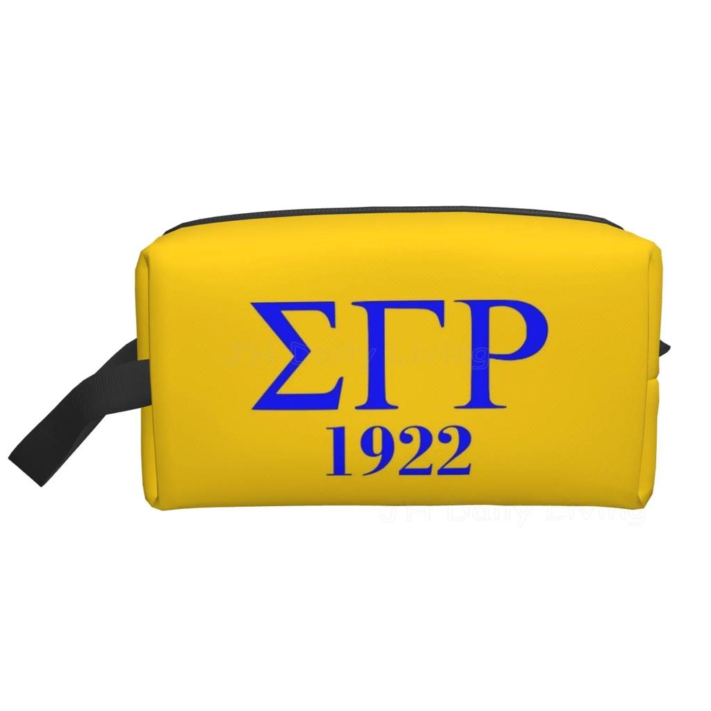 Sigma Gamma Rho 1922 Storage Bags Large Capacity Travel Toiletry Bag Women Girls Cosmetic Bags Men Waterproof Makeup Bag