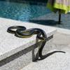 Lifelike Fake Snake Realistic Snake Model Joke Toys Halloween Prank Props Scare Toy  Garden Decor