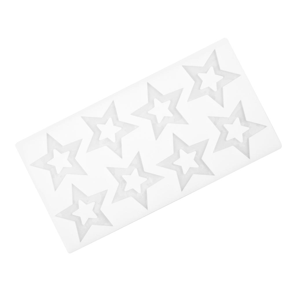 Silicone Mold Star Shape Cookie Shaped Chocolate Candy Molds Baking Tool Five-star