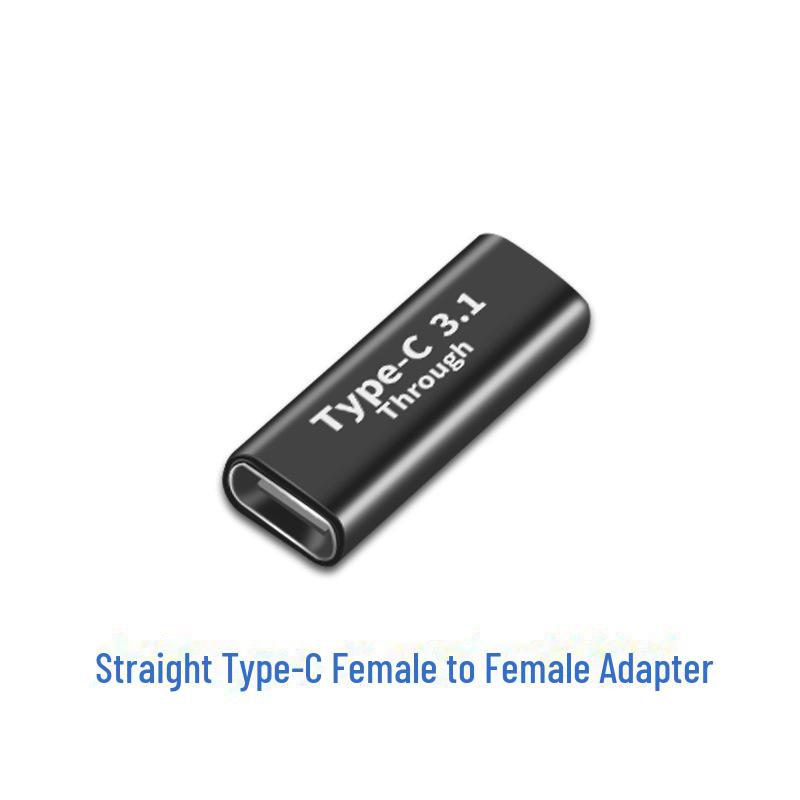 Fast Charging Type-C 3.1 Male To Female USB Adapter with Audio, Video, and OTG Support, 10GB Full Function Adapter.