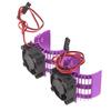 RC Car 3650 Brushless Motor Cooling Fan 540 Brushed Motor Fan with Heatsink RC AccessoryPurple