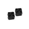 Dodge Compatible Two-Hole Exhaust Pipe Hanger Rubber Silencer