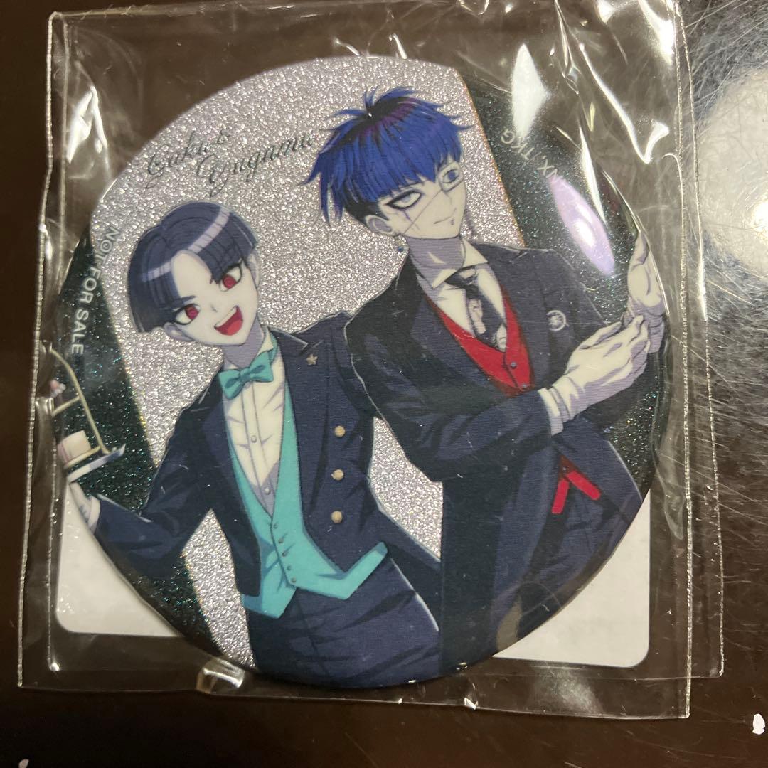 [USED] Hundred Line: Final Defense Academy Glitter Can Badge Limited Edition Bonus