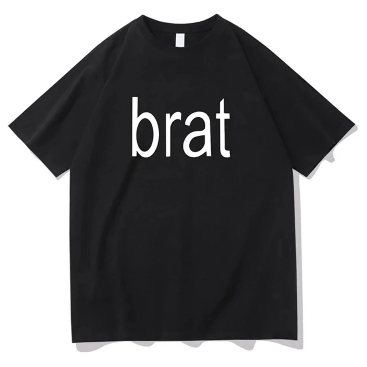 Charli Xcx with Special Guest Shygirl T-Shirts Brat Album Retro Men Women Clothing Aesthetic Unisex Streetwear Cotton 83002 S