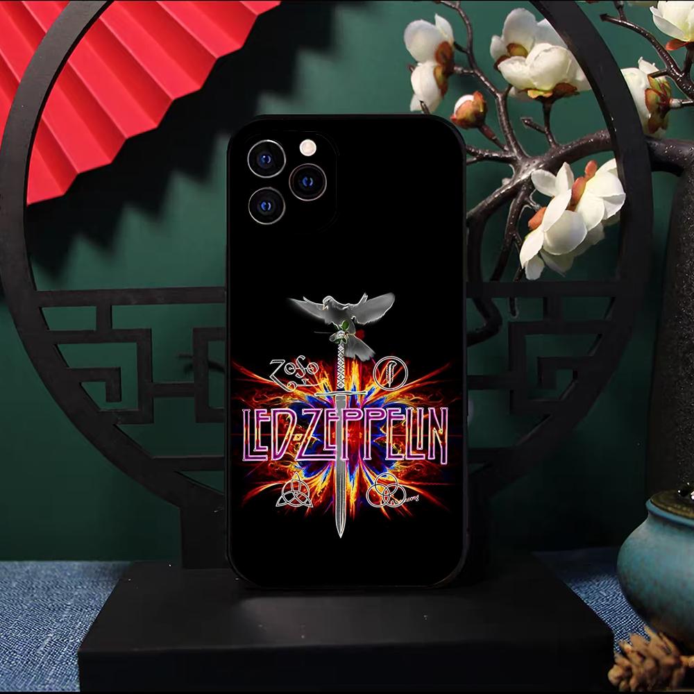 Band Led Rock Z-ZeppelineS Phone Case For IPhone 17 Pro Max 16 15 14 Pro Max 13 11 X Xs Xr 8 7Plus Silicone Cover