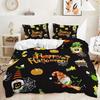 Halloween Bed Three-piece Decoration Funny Theme, Digital Printing