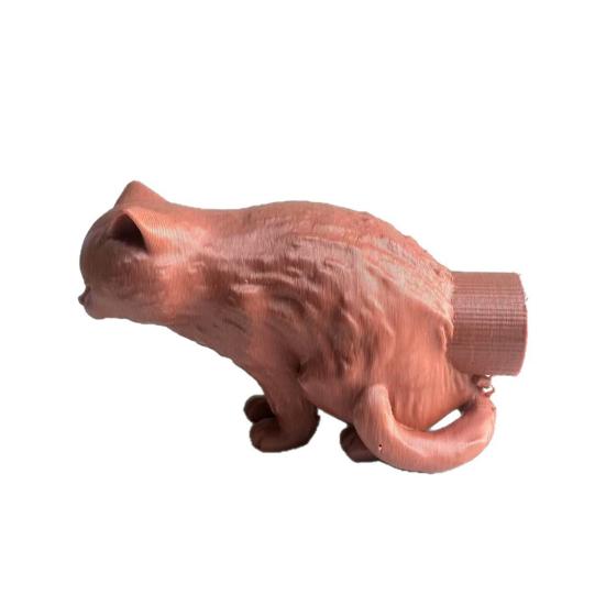 Cat Toothpaste Dispenser Vomiting Kitty Toothpaste Cap Funny Toothpaste Topper Bathroom Accessory Gag Gift for Cat Lovers