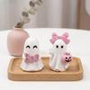 Funny Ghost Figurine Cute Resin Ghost Statue Decorative Tabletop Decoration  Haunted House