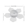 1PC Iron Occasions Practical Romantic Durable Elegance Stable Holiday Decorations Artistic Atmosphere Dining Tables