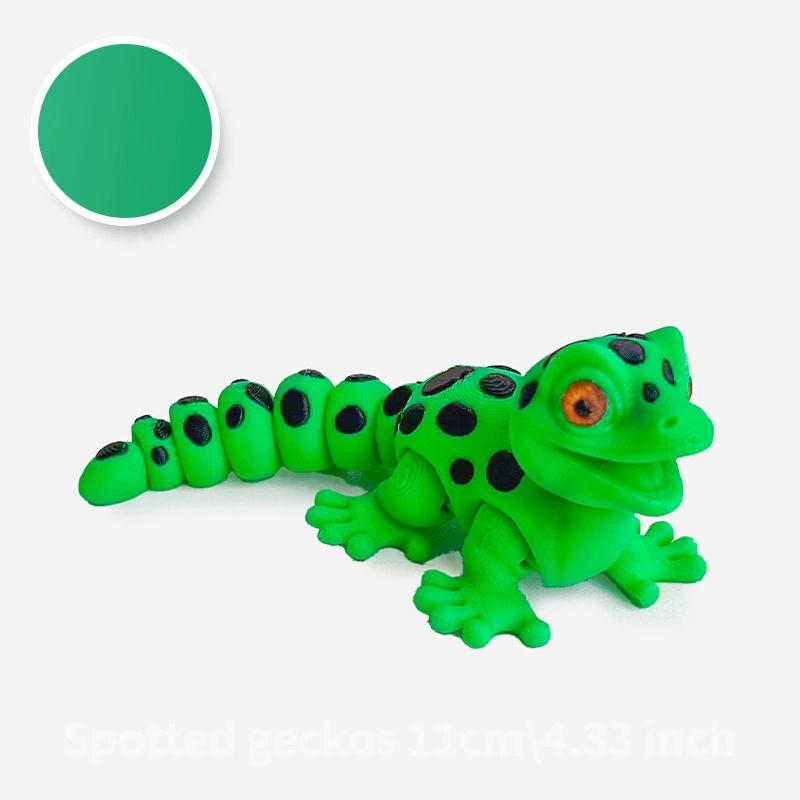 Multi-joint Movable 3D Printed Animals Mini Cute Sensory Toy Funny Home Accessories Kids Gift