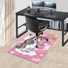 1PC Unicorn Heart Non-Slip Floor Carpet Compatible for Office&Living Room&Bedroom&Dining room - Flat - Weave Machine-S0360