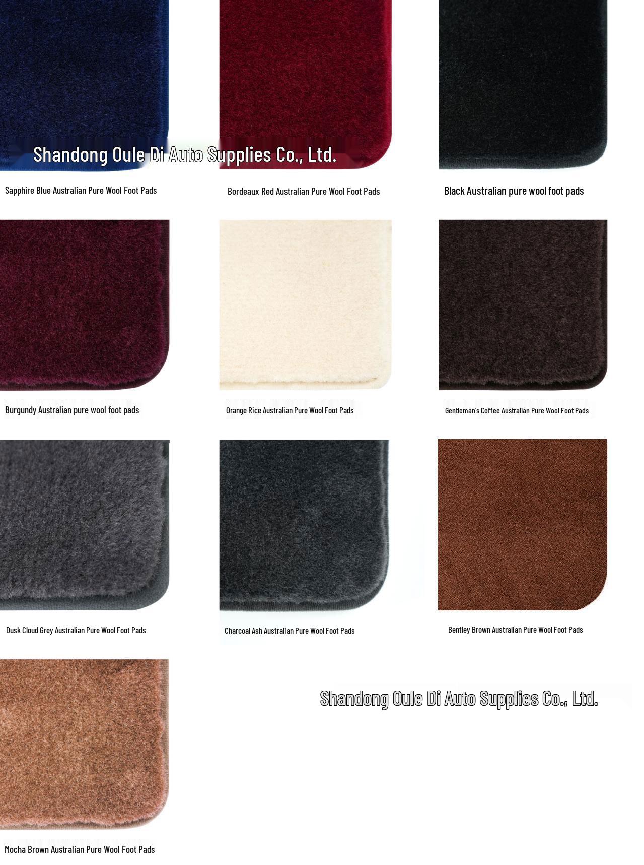 Australian Pure Wool S9 Car Floor Mats - Interior Protection and Enhancement