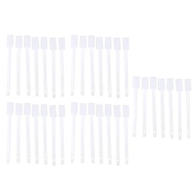 5 Pack Disposable Toilet Bowl Brushes Multipurpose Efficient Crevice Hole Brush for Toilet Corner