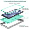 Armor Case for T-Mobile Revvl Tab 2 10.1 Inch Tablet Stand Cover for Revvl Tab2 5G 10.1" Built-in Kickstand PC Silicon Case