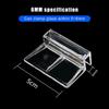 10 Stück Breite 5/6/8/10/12mm Aquarium Halterung Transparenter Acrylglas Deckel Clip Aquarium Filter Lichtständer Aquarium Zubehör