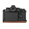 Skórzany Półetui na Aparat For Nikon Zf ZF Otwór na Baterię Dolna Pokrywa