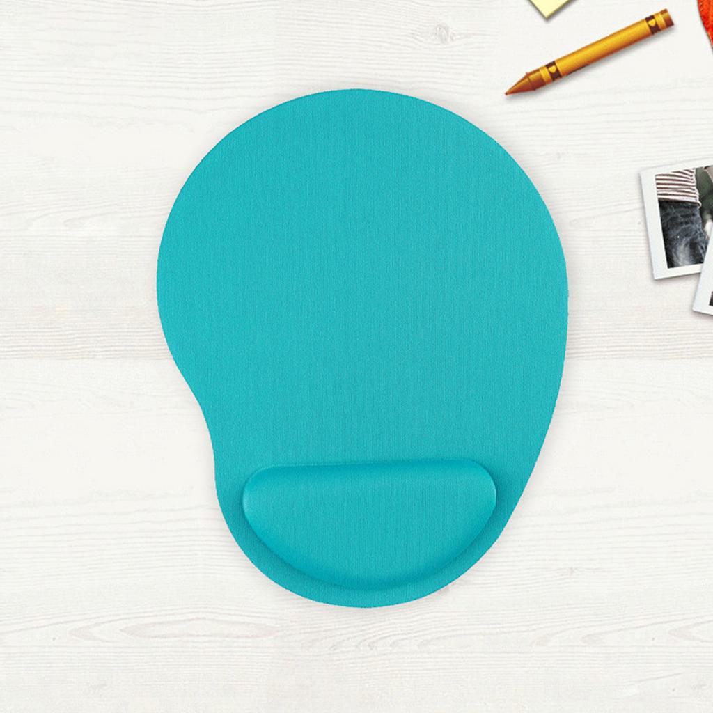 Wrist Rest Mouse Pad Blue Green Ergonomic Support Soft Comfortable Mouse Wrist Pad for Home Office Game Blue Green