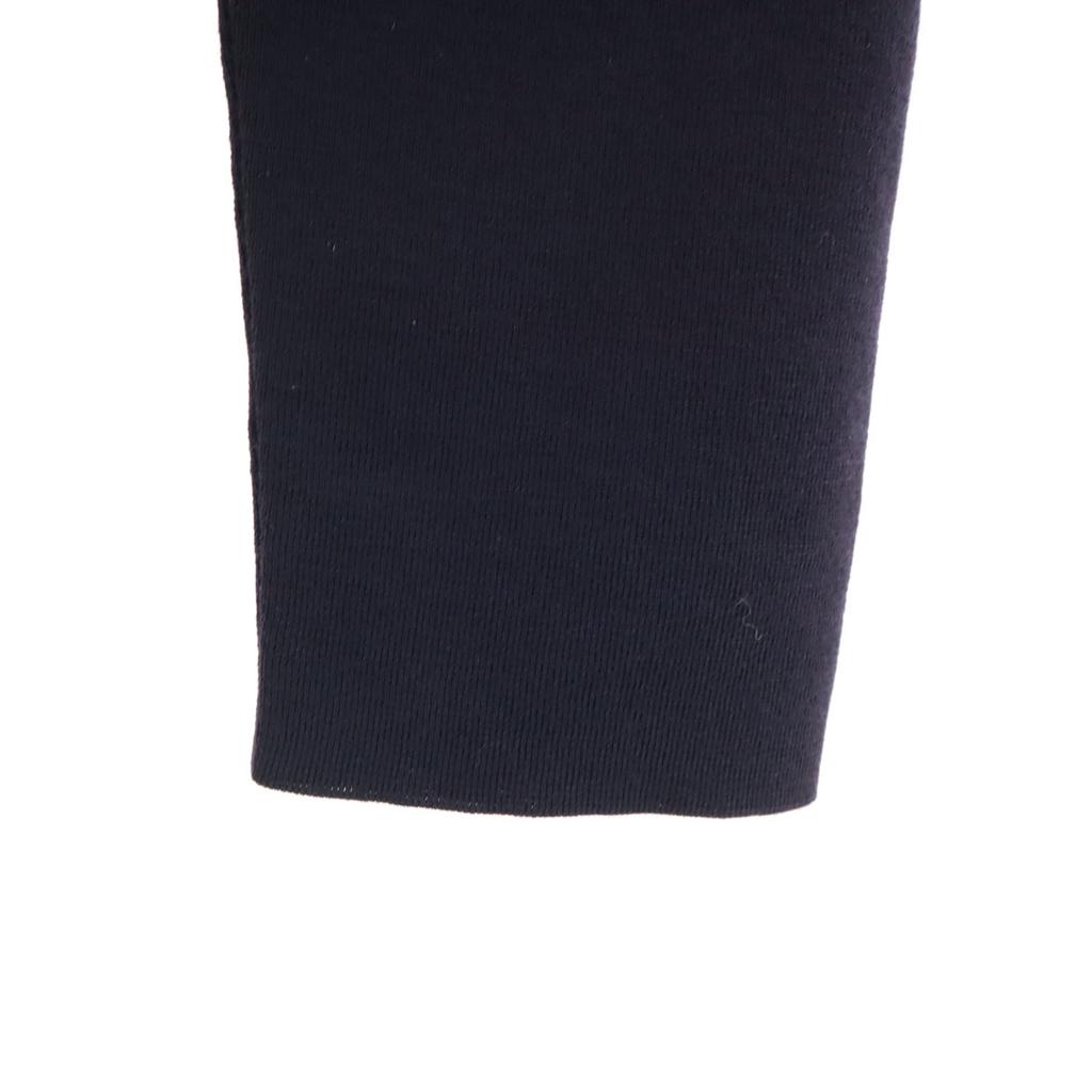 FOXEY 7 Minutes Sleeve Knit Cardigan 40 Navy Women Used