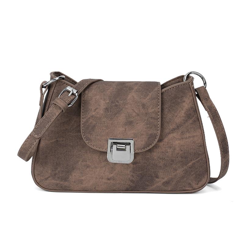Fashion Crossbody Flap Shoulder Bags Women PU Leather Small Handbag Messenger Bag Vintage Female Clutch Purse