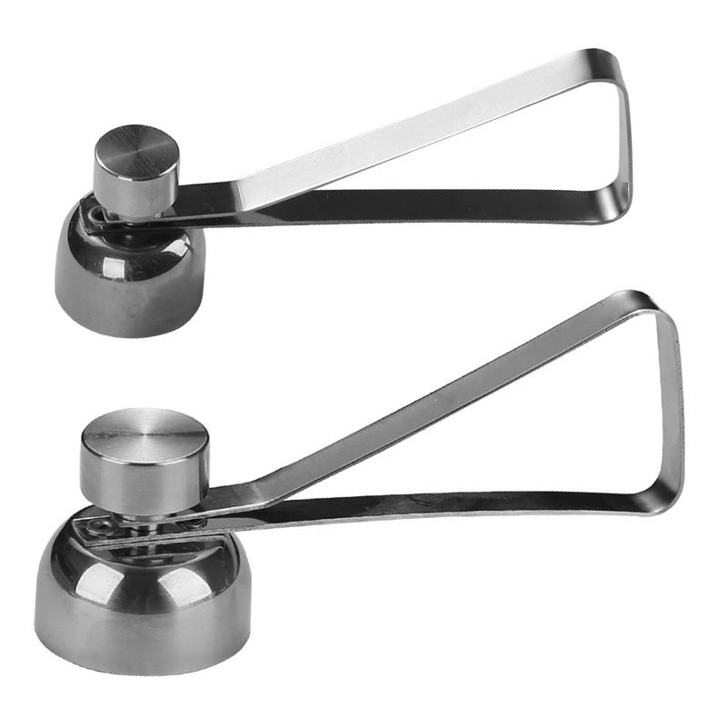 NEW Eggshell Topper Cutter Stainless Steel Egg Cracker Opener Remover Stonego Kitchen Tools