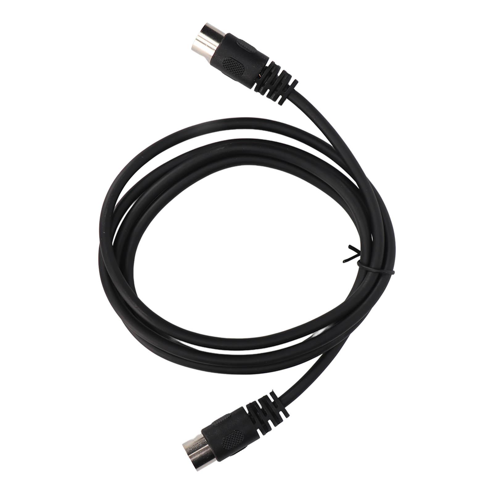 

Адаптер DIN 5Pin папа - DIN 5Pin папа 4,9 фута Гибкий ПВХ Удлинительный кабель DIN 5Pin папа для AV