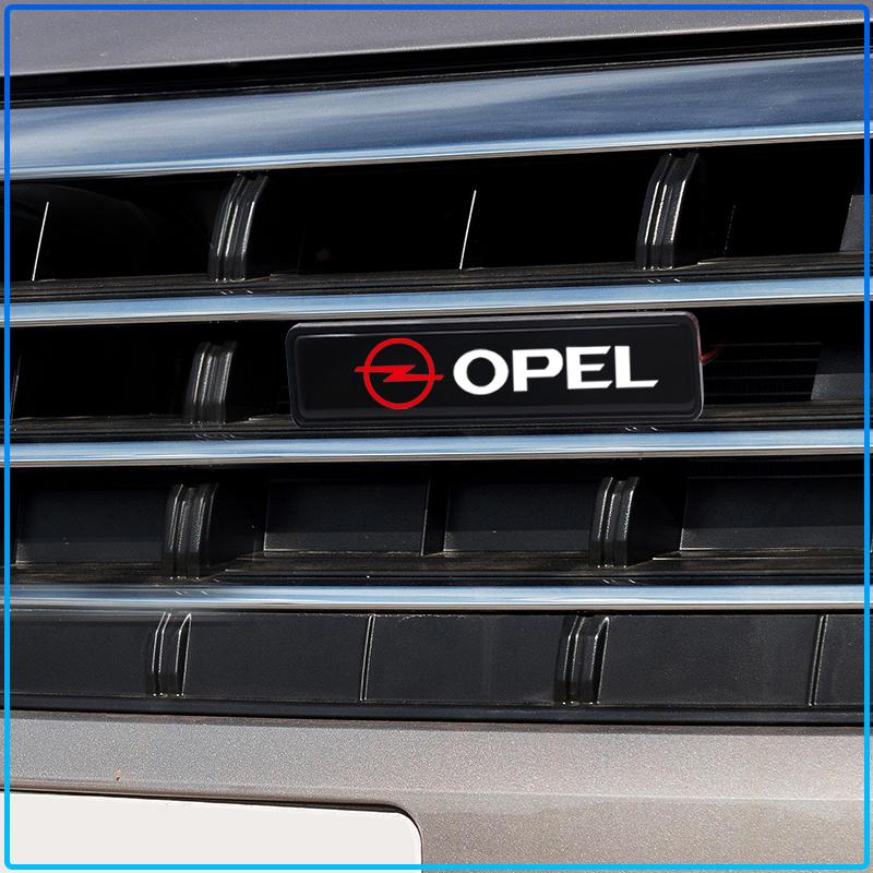 Car Decorative Light LED Front Hood Grille Emblem Badge Decor For Opel Astra C G H Insignia J K Zafira B Corsa Vectra C Corsa C