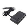 GC Controller Adapter 4 Ports 3 in 1 Game Controller Adapter with Turobo Function for Switch for PC
