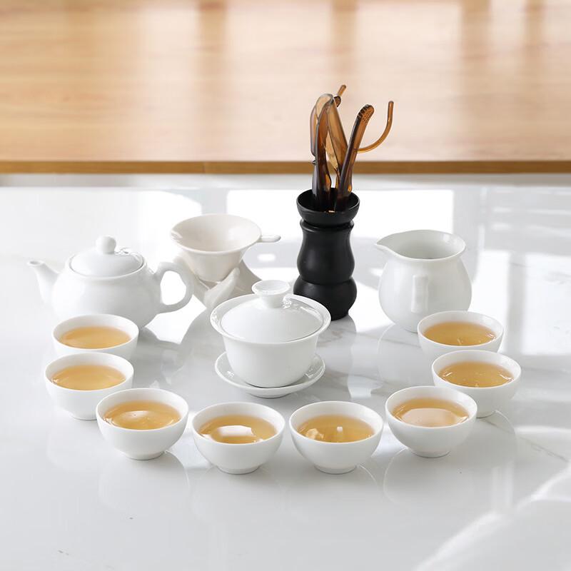 Yuzhuxun 12-Piece Ceramic Gongfu Tea Set