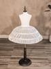 45cm Children's Lolita Petticoat with Short Fishbone Support for Ballet or Cosplay Performance