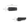 Motorcycle Footrest Rear Passenger Footpeg Rubber Cover Aluminum Foot Peg For BMW R1200GS ADV LC R1250GS Adventure 2018-2023
