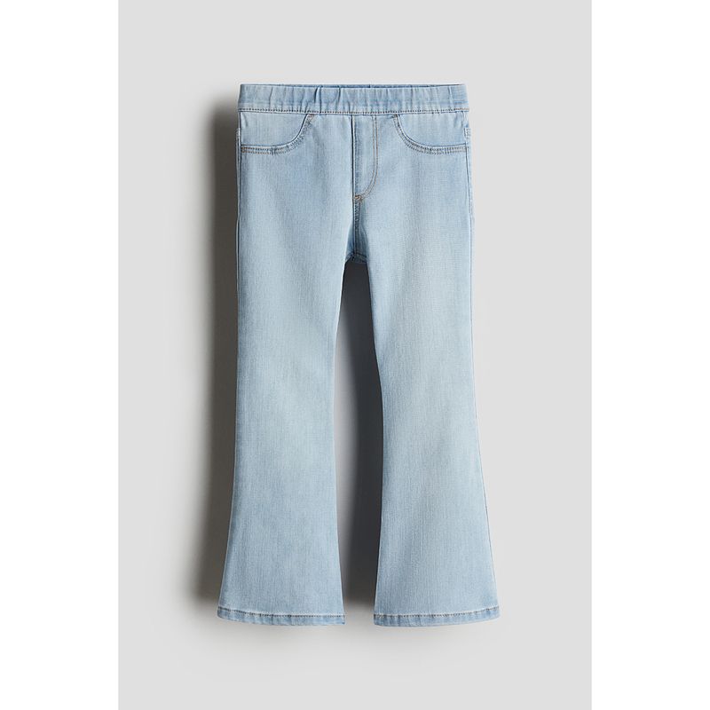 

Детская одежда HM для девочек Деним Осень Стрейч Слим Модный Клетчатый Повседневный Расклешенные Брюки 1228540 Light Denim Blue 007 120/53(5-6Y)