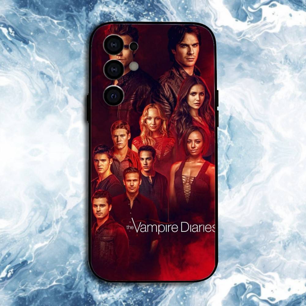 Vampire Diaries Phone Case For Samsung S25,S24,S23,S22,S21,S20,Plus,Fe,Lite,Others Black Cover